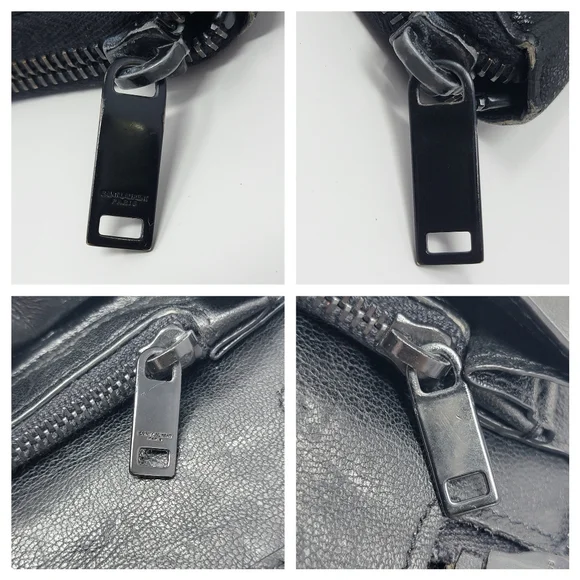 Saint Laurent YSL Organizer Croc Embossed Zippy Long Wallet - Picture 7 of 10